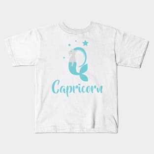 Capricorn Dec 22 - Jan 19 - Earth sign - Zodiac symbols Kids T-Shirt